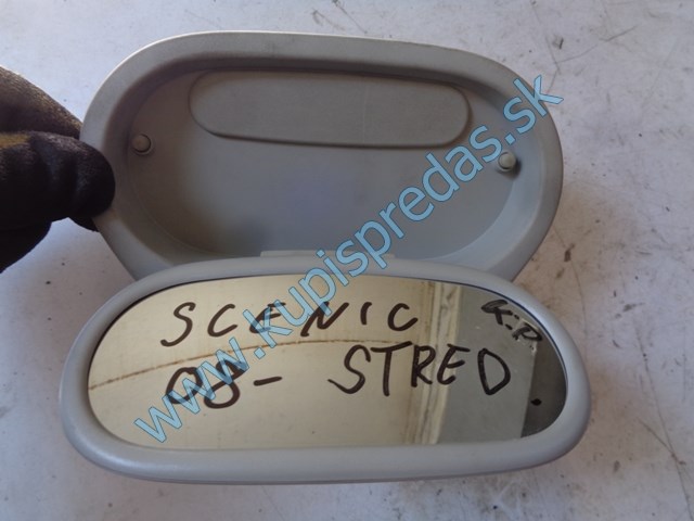 vnútorné spätné zrkadlo na renault scénic III, malé, 8200105136